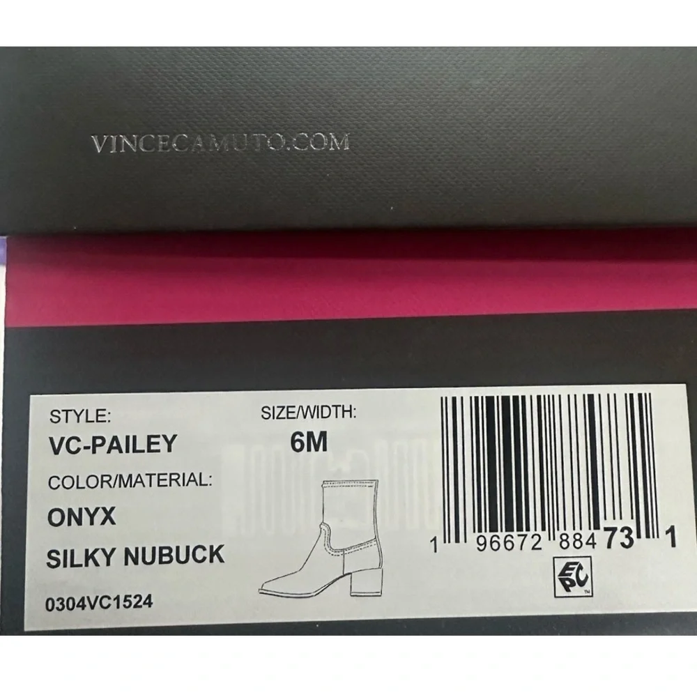 Vince Camuto womens Pailey Block Heel BootMid Calf Boot Size 6M New w box .R14 - Picture 8 of 9